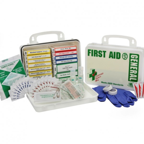 First Aid Kit and CPR supplies